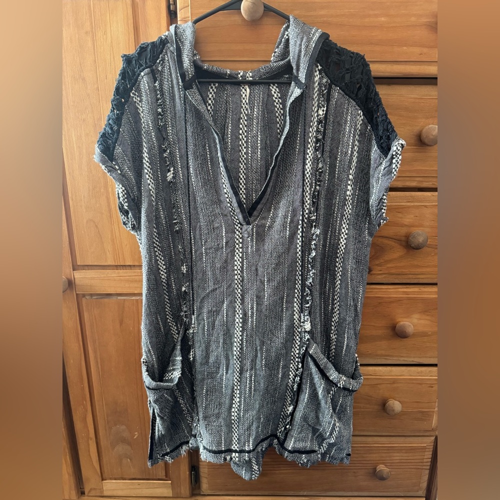 Free People Forever Yours Knit Tunic Top - Picture 7 of 7